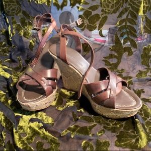 ✨Host Pick✨Franco Barbieri Wedge Sandals